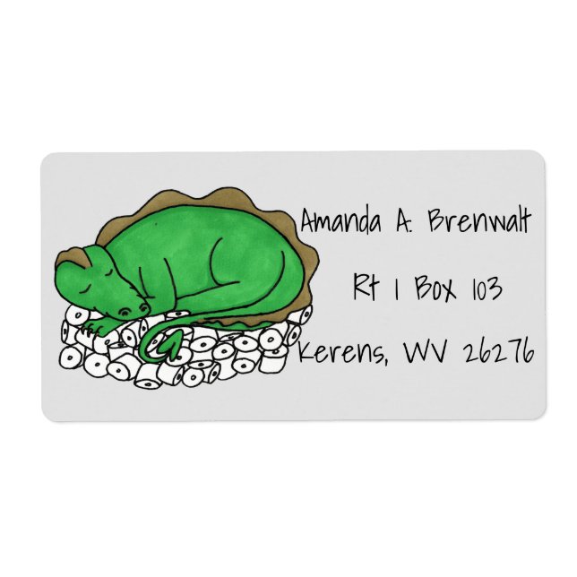 Étiquette La Hotte du Dragon (Devant)