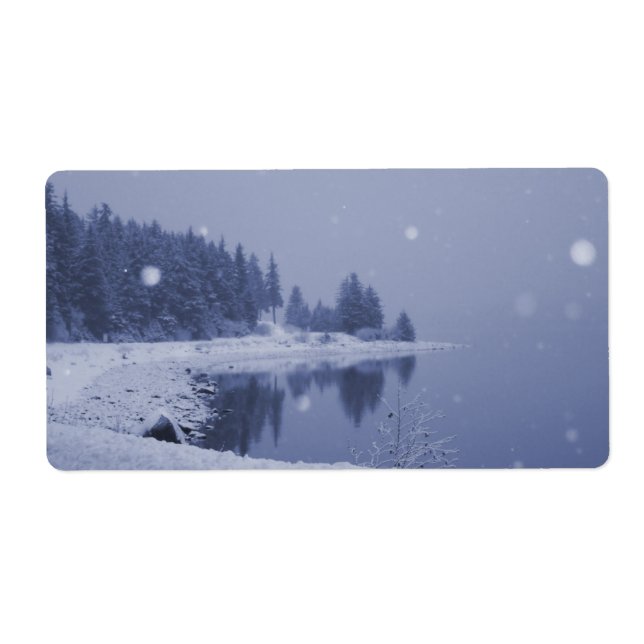 Étiquette La Neige Du Bord De Mer (Devant)