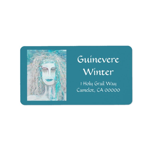 Étiquette La reine solstice d'hiver (Devant)