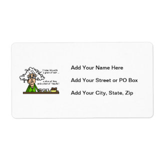 Étiquette La vie et l'Humour de Tequila