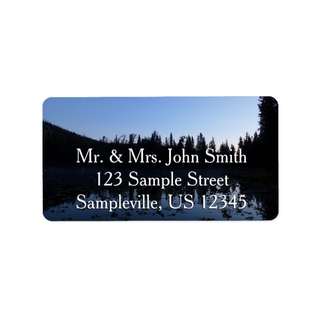 Étiquette Lac Nymph à Dawn (Devant)