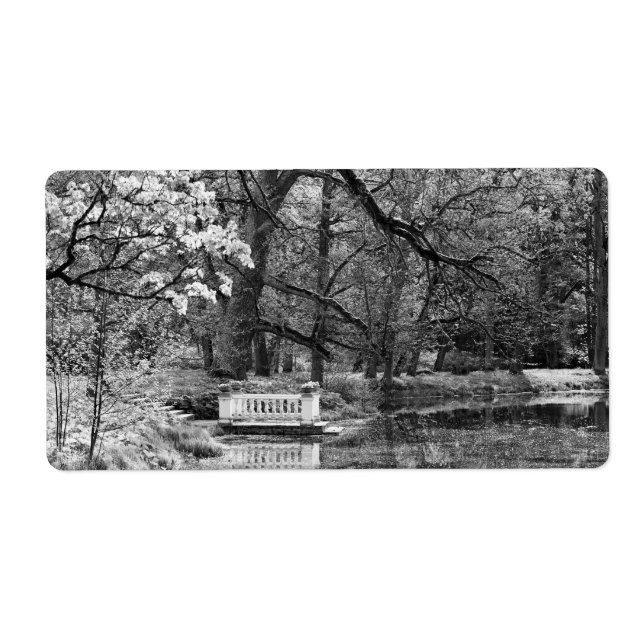 Étiquette Lac romatique (Devant)