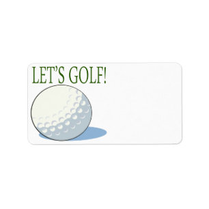 Étiquette Laisse le golf