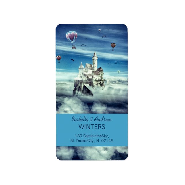 Étiquette Laputa - Château dans le ciel (Devant)