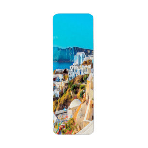 Étiquette ldp SANTORINI - panorama -