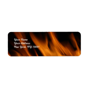 Étiquette Le feu et flammes
