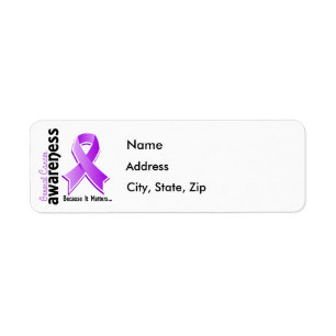 Étiquette Le Général Cancer Awareness 5