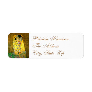 Étiquette Le Mariage Kiss Gustav Klimt   RSVP