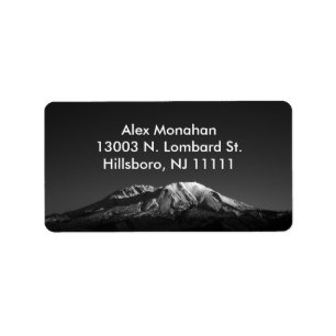 Étiquette Le Mont Saint Helens dans l'adresse faite sur