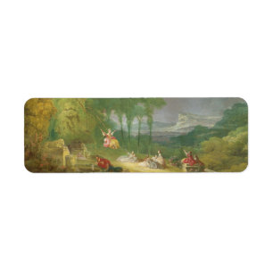 Étiquette Le Swing de Jean-Honore Fragonard