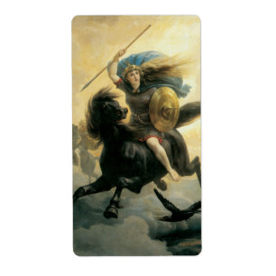 Étiquette Le Valkyrie, 1869