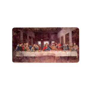 Étiquette Leonardo da Vinci - le dernier dîner