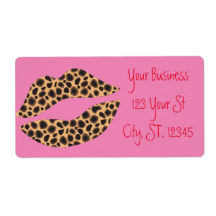 Étiquette Leopard Spots Lipstick Kiss Thunder_Cove