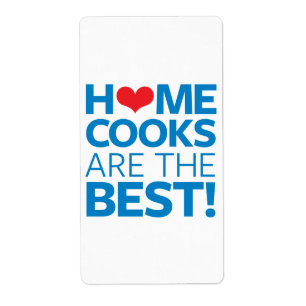 Étiquette Les cuisiniers sont les meilleurs