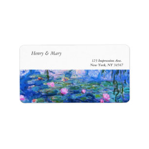 Étiquette Les nénuphars de Monet