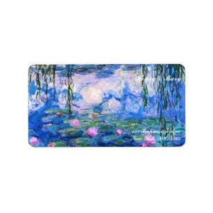 Étiquette Les nénuphars de Monet