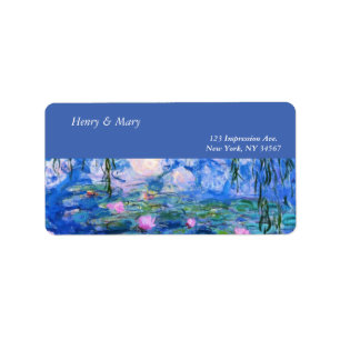 Étiquette Les nénuphars de Monet