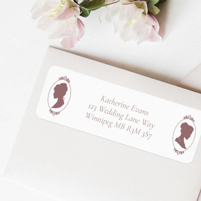 Étiquette Lesbiennes Mariées Regency Rose Roses (Créateur téléchargé)
