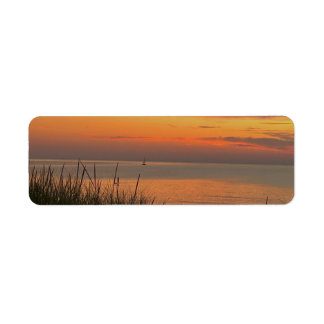 Étiquette L'heure dorée du lac Michigan