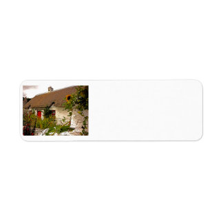 Étiquette Libellés d'adresse de retour de chalet irlandais