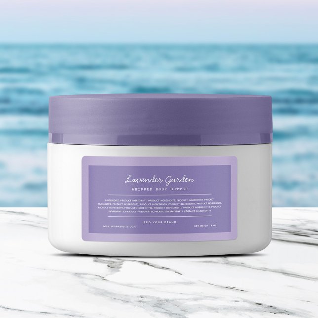 Étiquette Lignes de script couleur personnalisées Ingrédient (Créateur téléchargé)