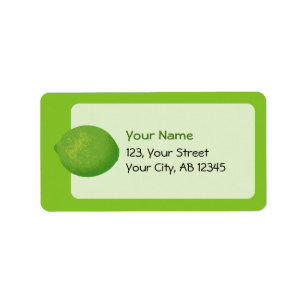 Étiquette Lime