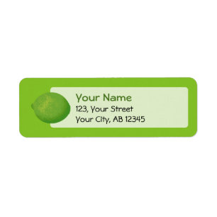 Étiquette Lime