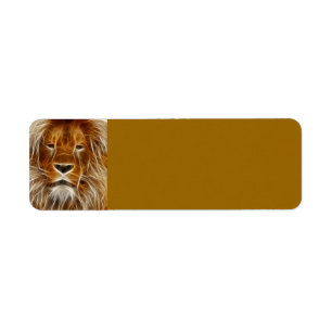 Étiquette lion-66898 INCROYABLE DIGITAL ARTWILD ANIMALS BIG