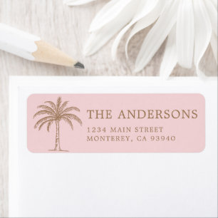Étiquette Logo de mariage personnalisé avec monogramme et pa