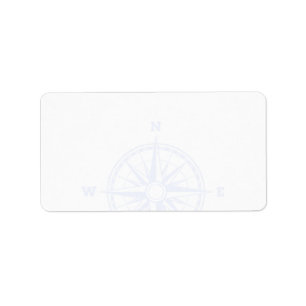 Étiquette Love Sets Voile Nautique Thème   Adresse vide