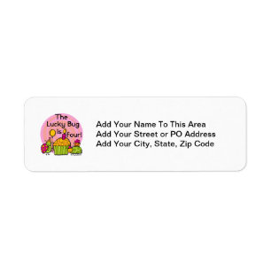 Étiquette Lucky Bug Cupcake 4th Birthday T-shirts et cadeaux
