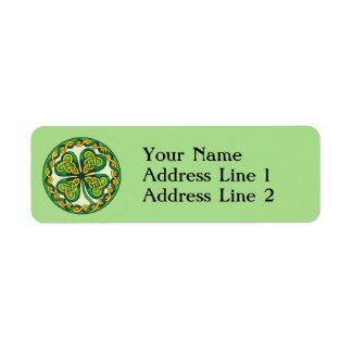 Étiquette Lucky Shamrock