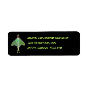 Étiquette Luna Moth