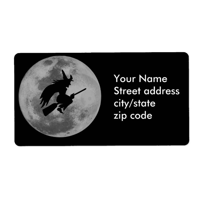 Étiquette Lune de cuisine (Devant)