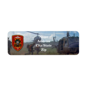 Étiquette macvsog sog Vietnam adresse de guerre