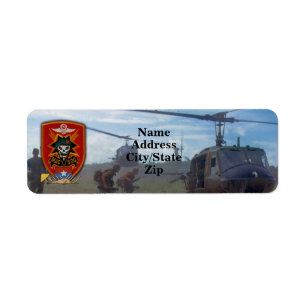Étiquette MACVSOG SOG Vietnam timbre de guerre