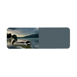 Étiquette Mallard Duck