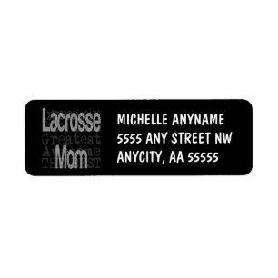 Étiquette Maman de lacrosse Extraordinaire
