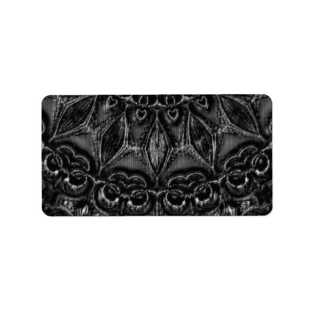 Étiquette Mandala (Devant)