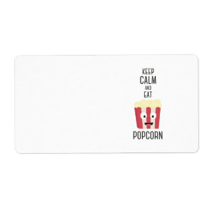 Étiquette Manger Popcorn Z6pky