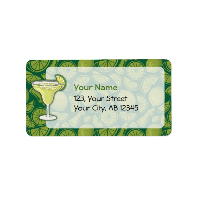 Étiquette Margarita (Devant)