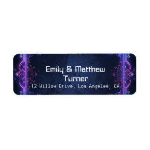 Étiquette Mariage de fusion Cyber-Médiéval