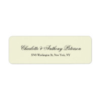 Mariage Élégant Script Couleur Beige Créative