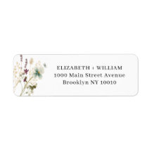 Mariage Floral Bohème Rustique Moderne avec Fleurs