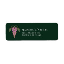 Mariage Rose Gold Art Nouveau Wisteria Rose