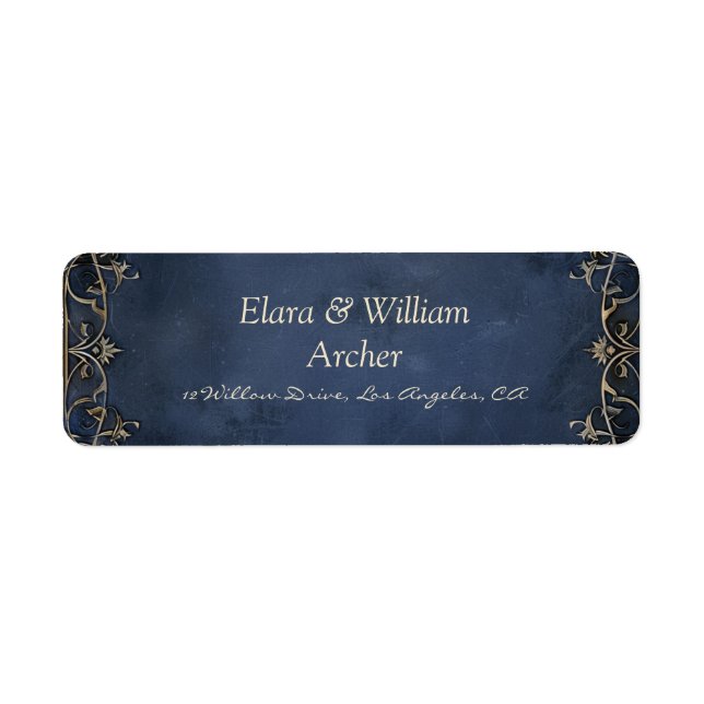 Étiquette Mariage royal de la Numérique (Devant)