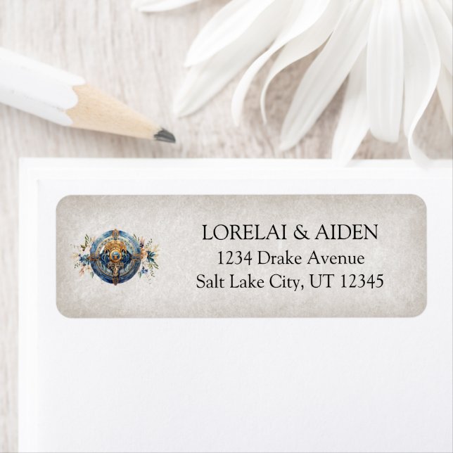 Étiquette Mariage viking (En situation)