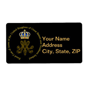 Étiquette Marie Antoinette Monogram