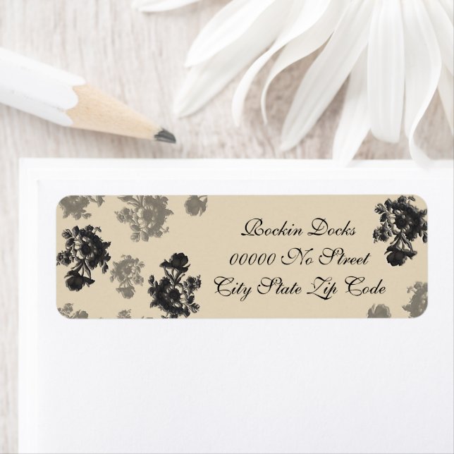 Étiquette Masala Flora (En situation)