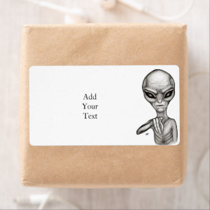 Étiquette Mauvais Alien, Tu es le prochain !